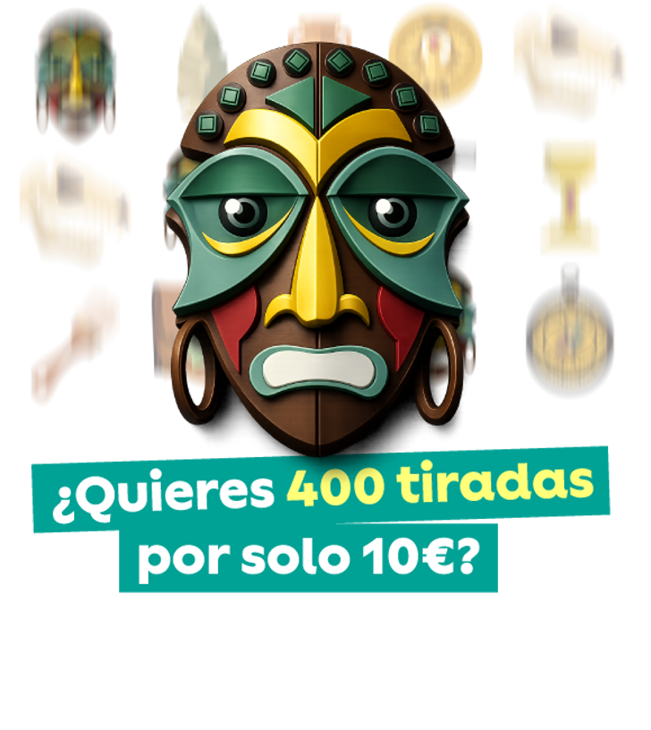400 tiradas por solo 10€