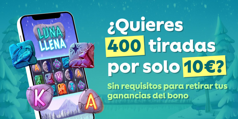 Quieres 400 tiradas por solo 10€