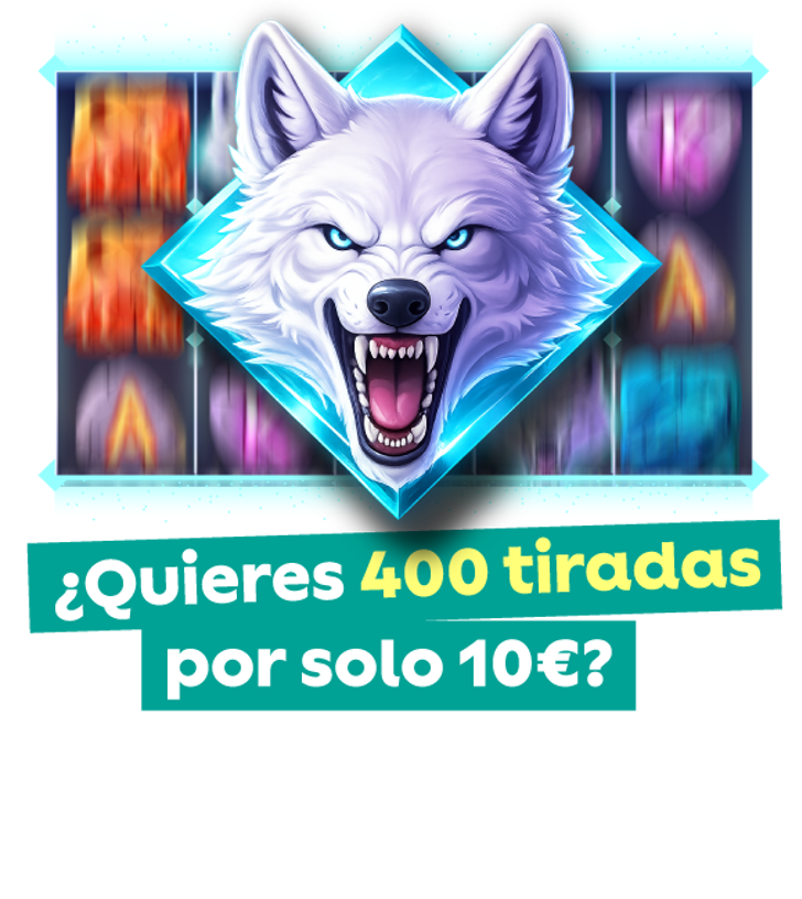 400 tiradas por solo 10€