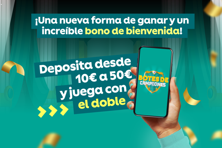 Una nueva forma de ganar y un incredible bono de bienvenida