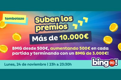 Suben los premios